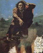 Gustave Courbet Desparing person France oil painting artist